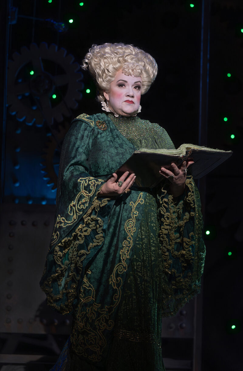 Aymee Garcia as Madame Morrible in the National Tour of WICKED, photo by Joan Marcus 2024