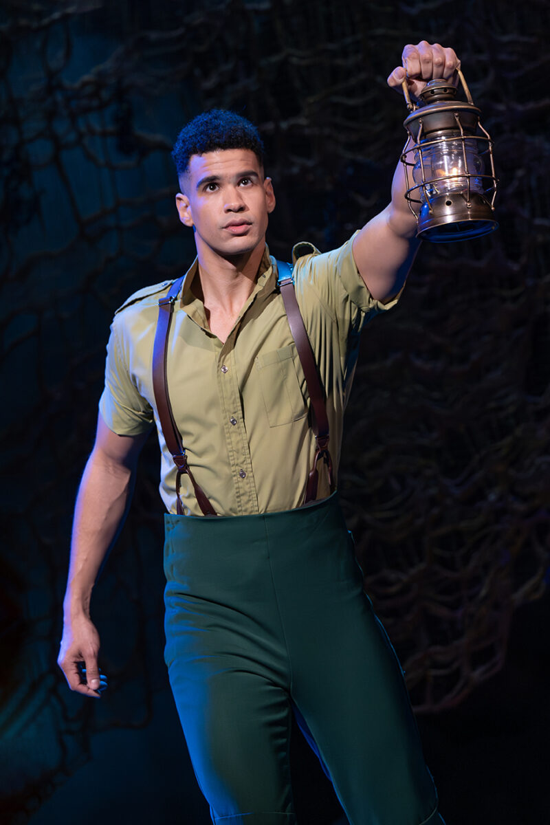 Xavier McKinnon as Fiyero in the National Tour of WICKED, photo by Joan Marcus 2024